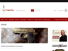 Tablet Screenshot of jandlgunsmithing.com